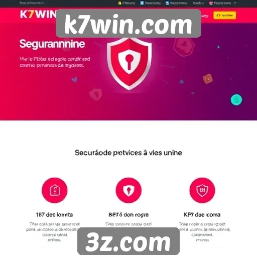 Recursos de segurança no site k7win.com
